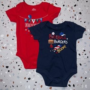 Patriotic 4th of July Onesies 0-3M 🛍 bundle
